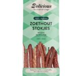 Delicious vegan zoethoutstokjes