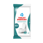 AH Toilet reinigingsdoekjes vochtig