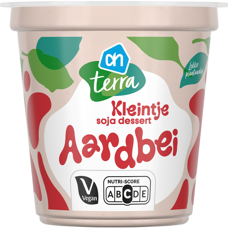 AH Terra kleintje soja dessert aardbei