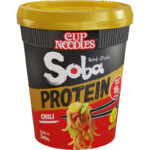 Nissin soba protein chili noodles