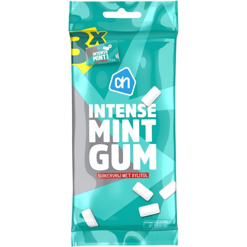AH intense mint gum