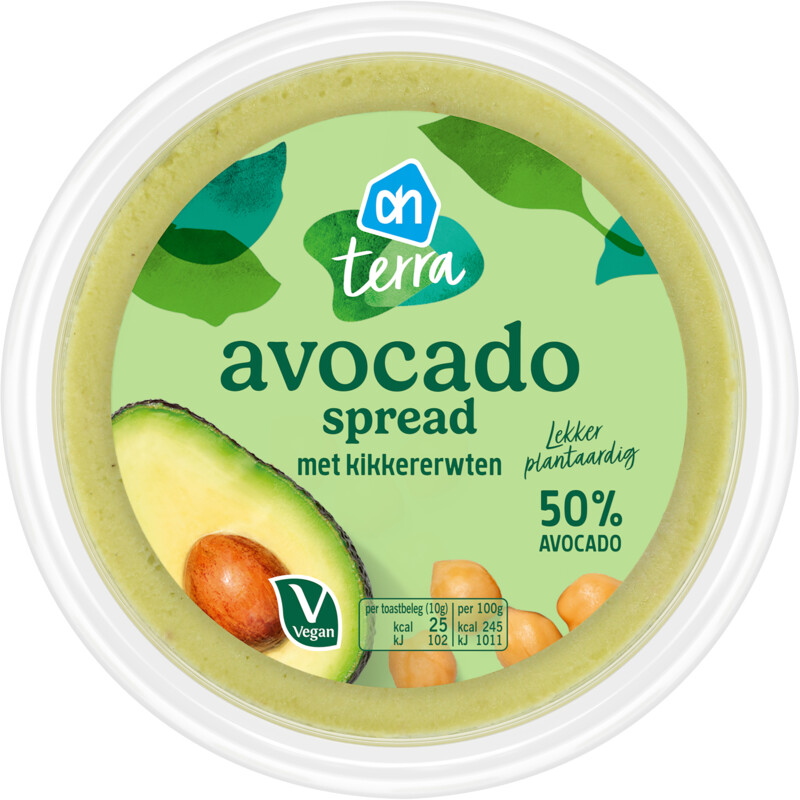 AH Terra avocado spread met kikkererwten