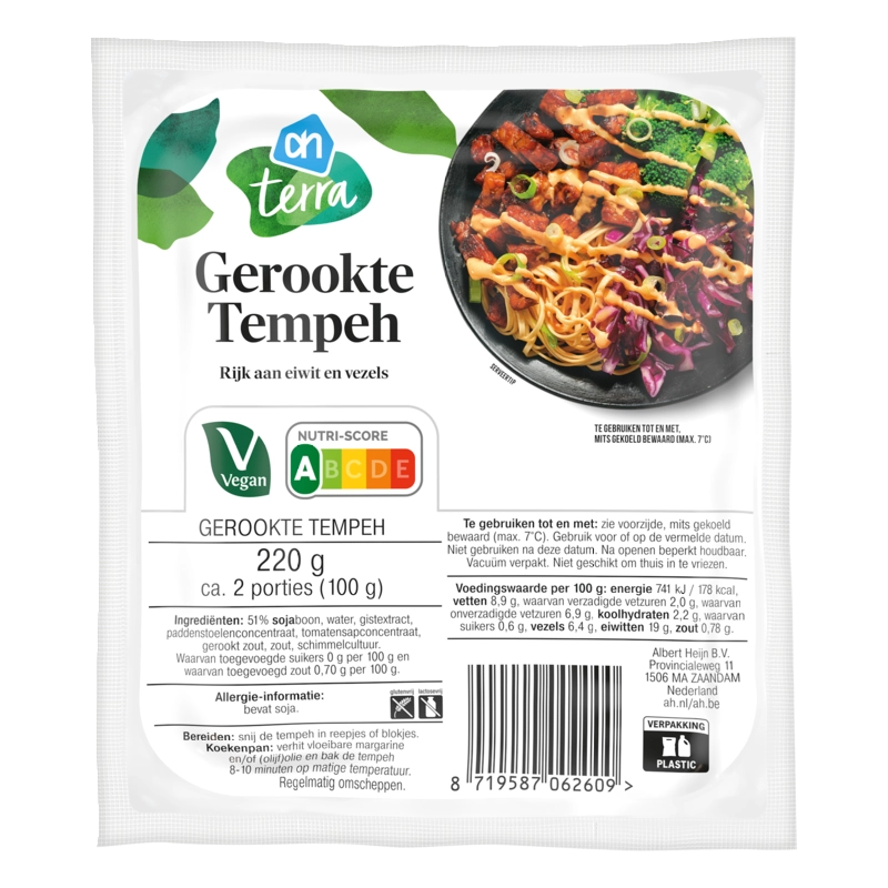 AH Terra gerookte tempeh