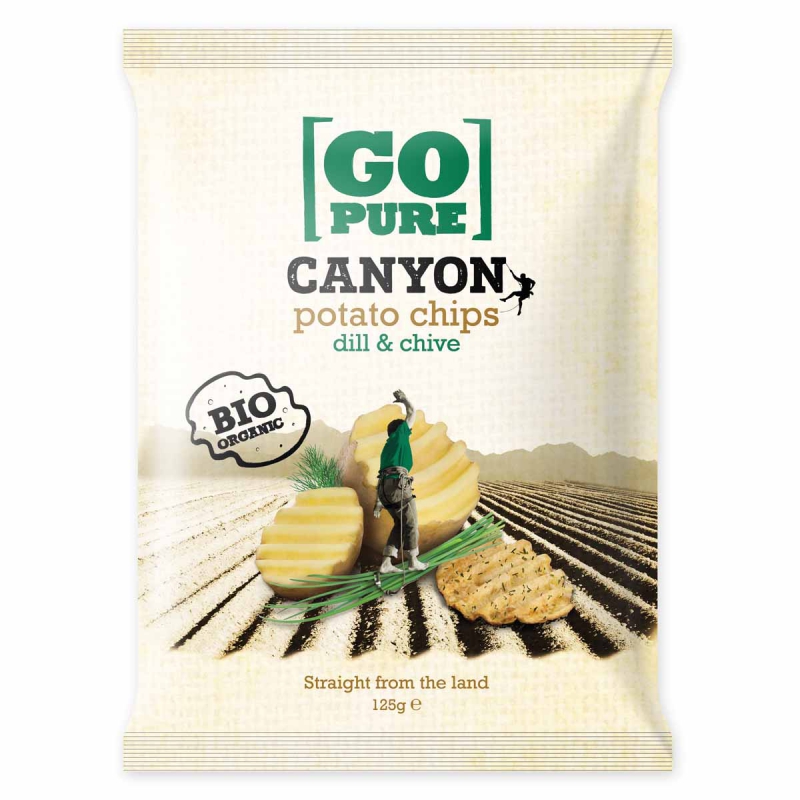Go Pure canyon chips dille & bieslook