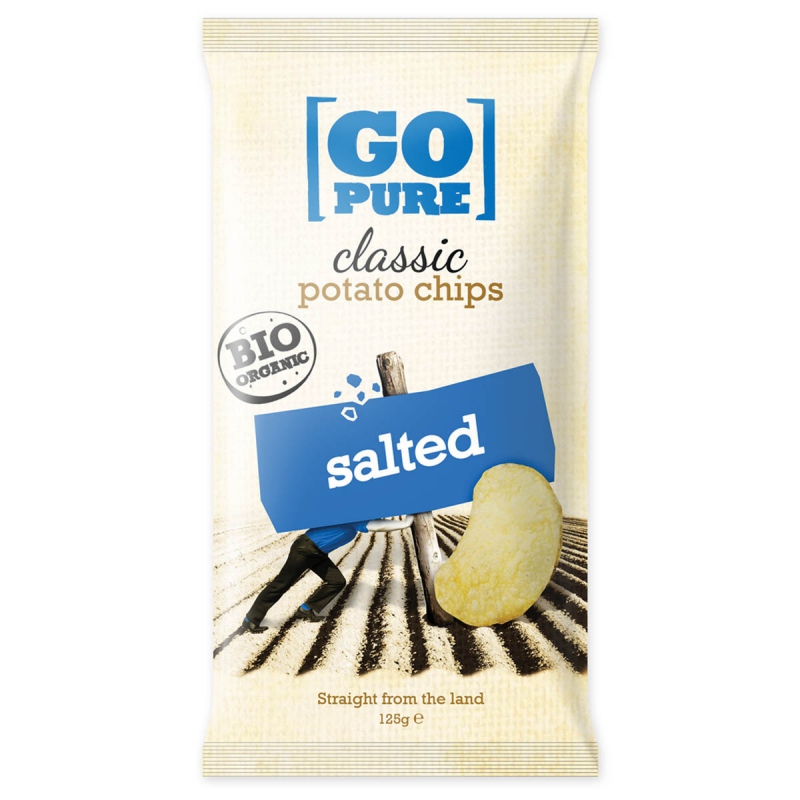 Go Pure chips classic gezouten