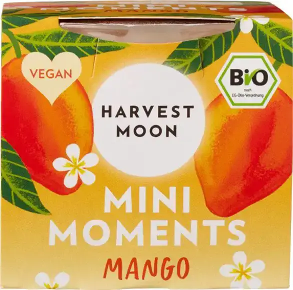 Harvest Moon kokosyoghurt mini moments mango