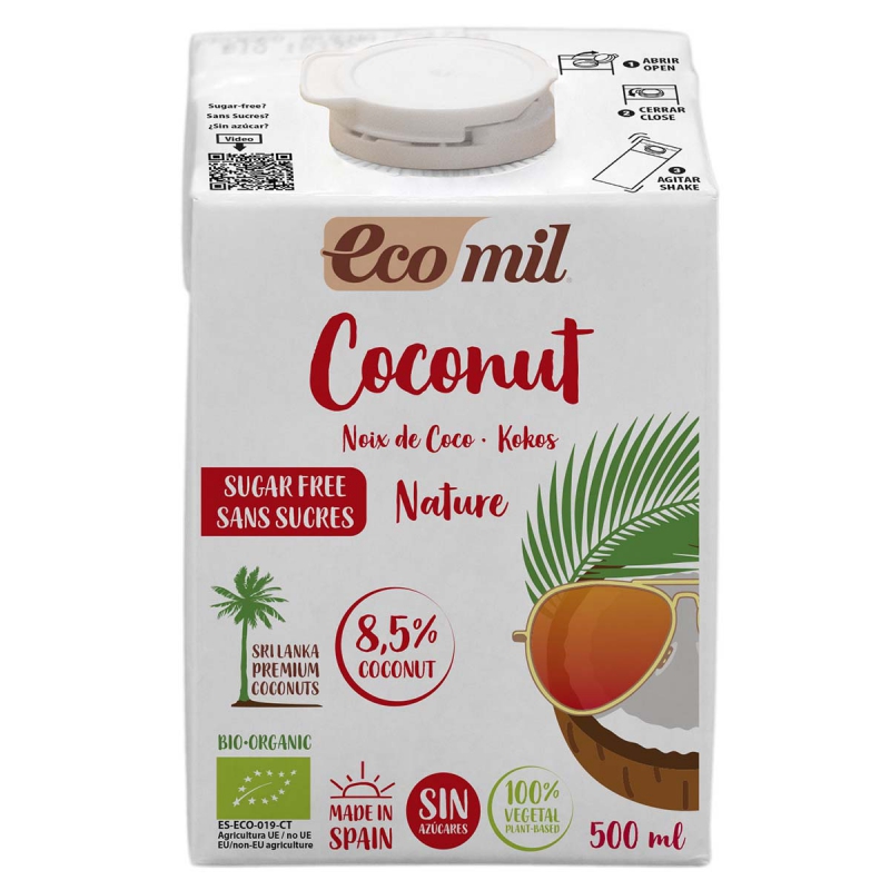 Ecomil kokosdrank ongezoet