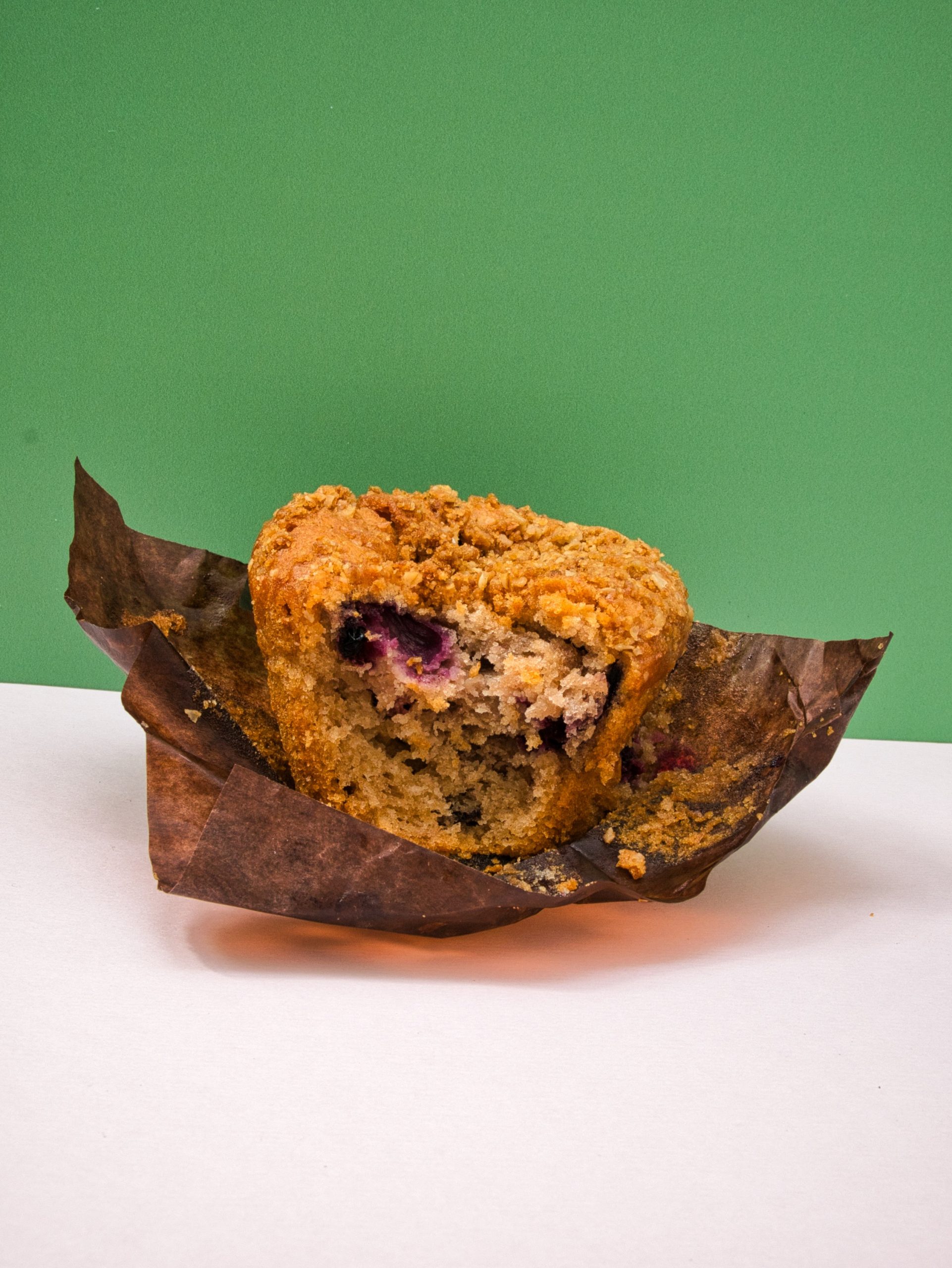 Donny Craves vegan muffin blueberry