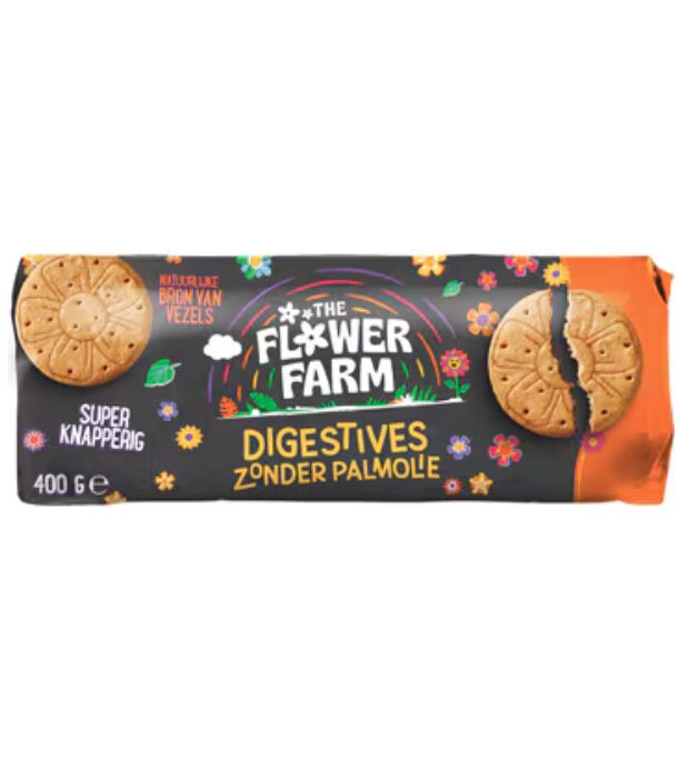 The Flower Farm digestives zonder palmolie