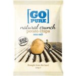 Go Pure chips natural crunch zeezout