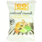 Go Pure chips natural crunch limoen & gember