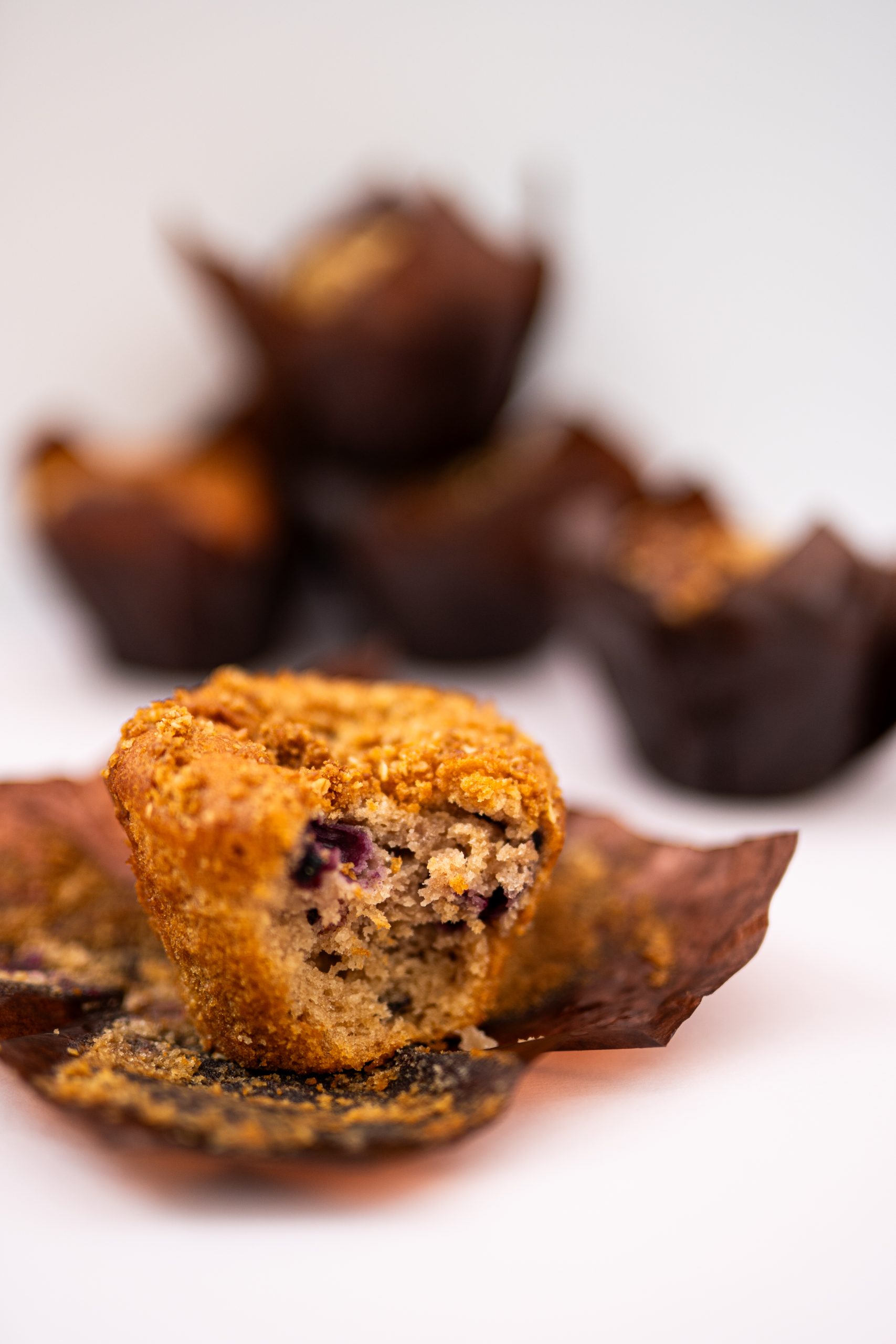 Donny Craves vegan muffin cranberry, sinaasappel en kaneel