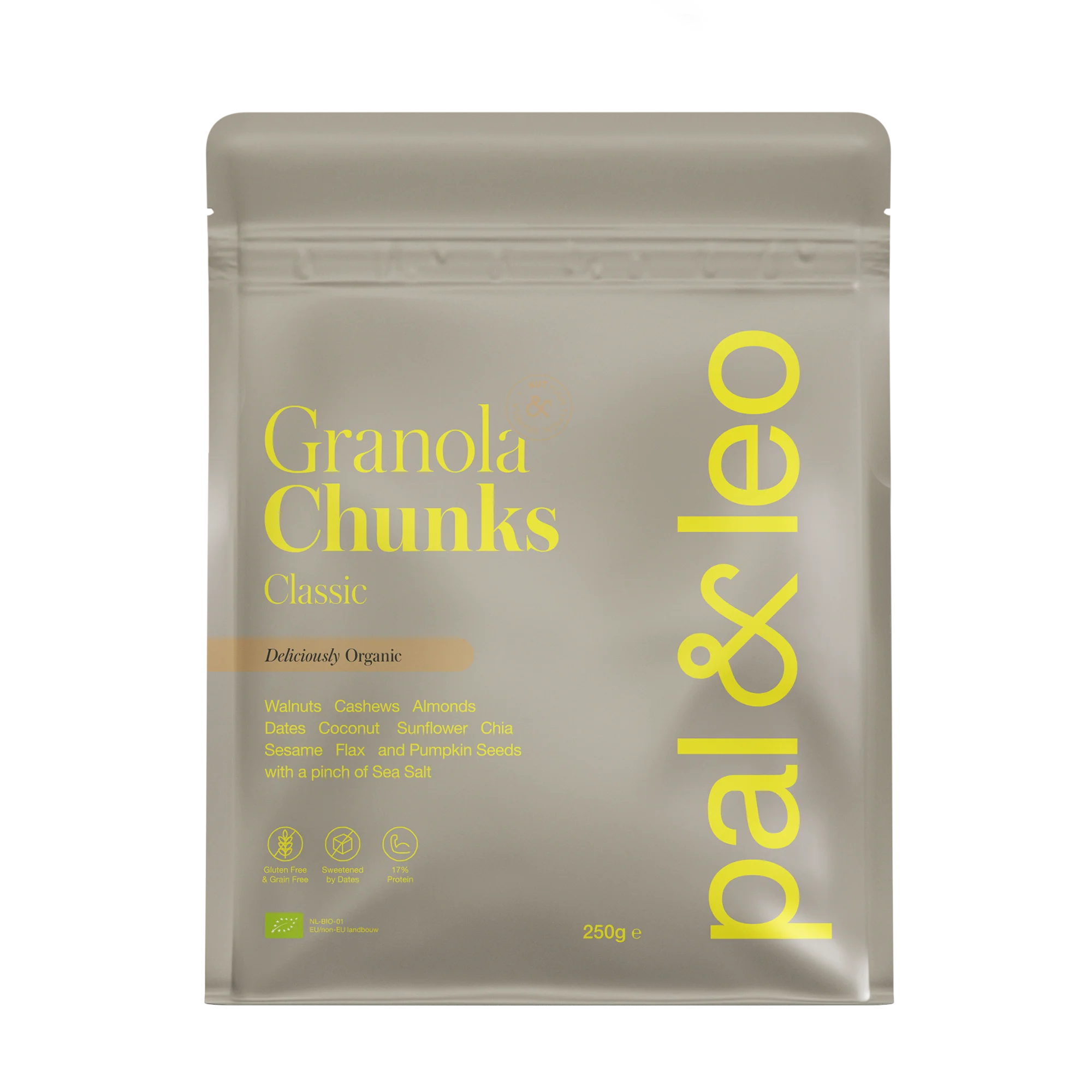 Pal & Leo organic granola chunks classic