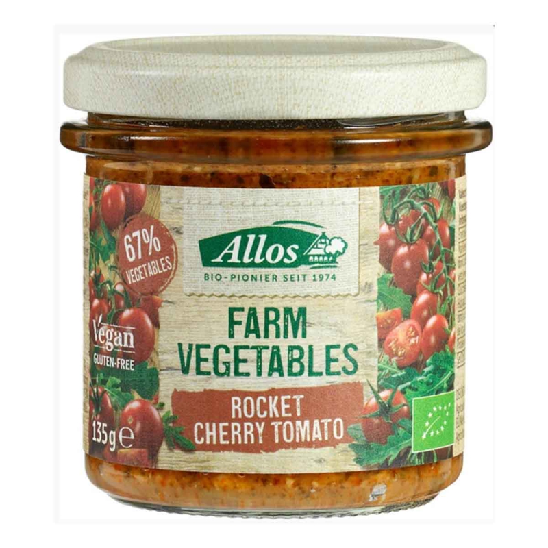Allos groentespread rucola kerstomaat