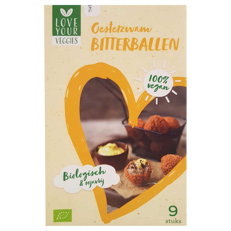 Love Your Veggies oesterzwam bitterballen