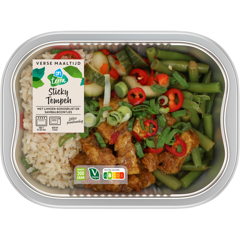 AH Terra verse maaltijd sticky tempeh