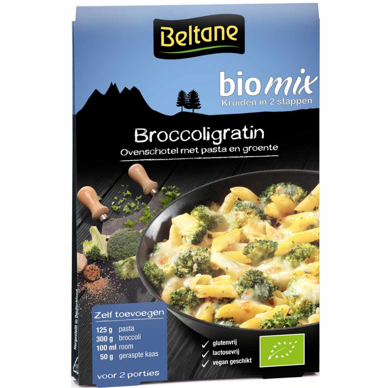 Beltane biomix broccoli gratin
