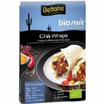 Beltane biomix chili wraps