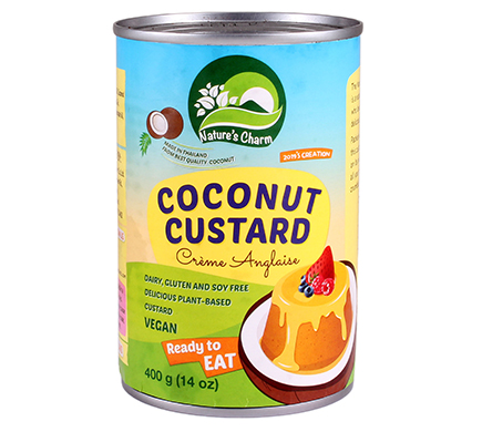 Nature's Charm coconut custard