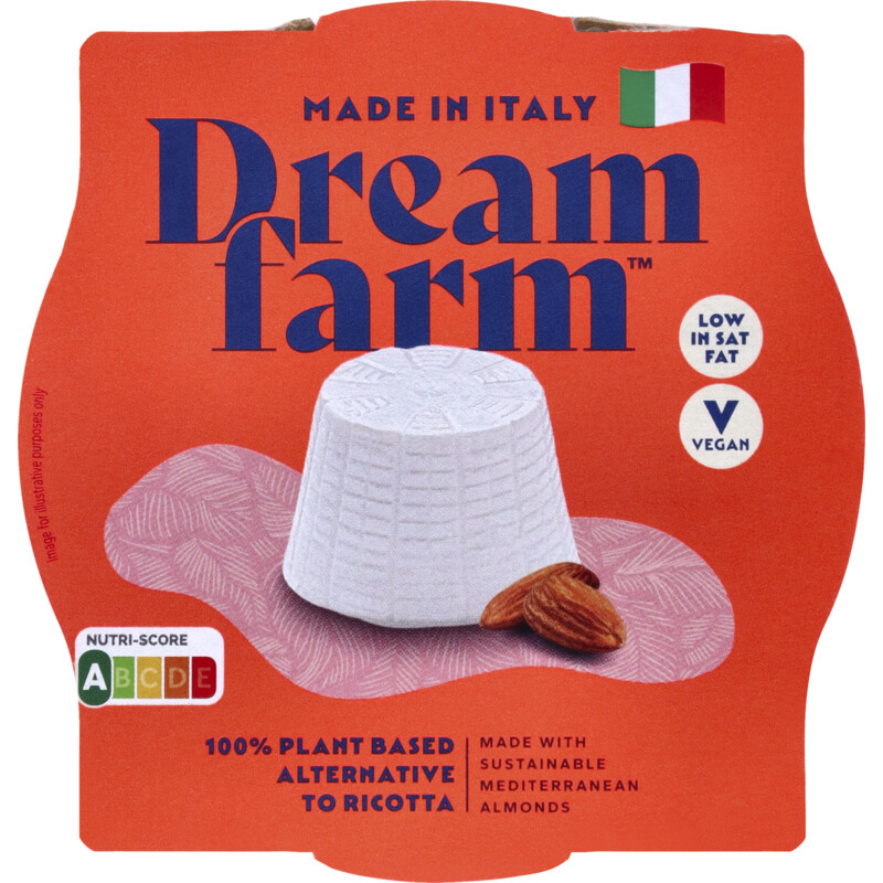Dreamfarm plant based alternative to ricotta