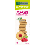 Damhert glutenvrije pinkies framboos met vanille crème