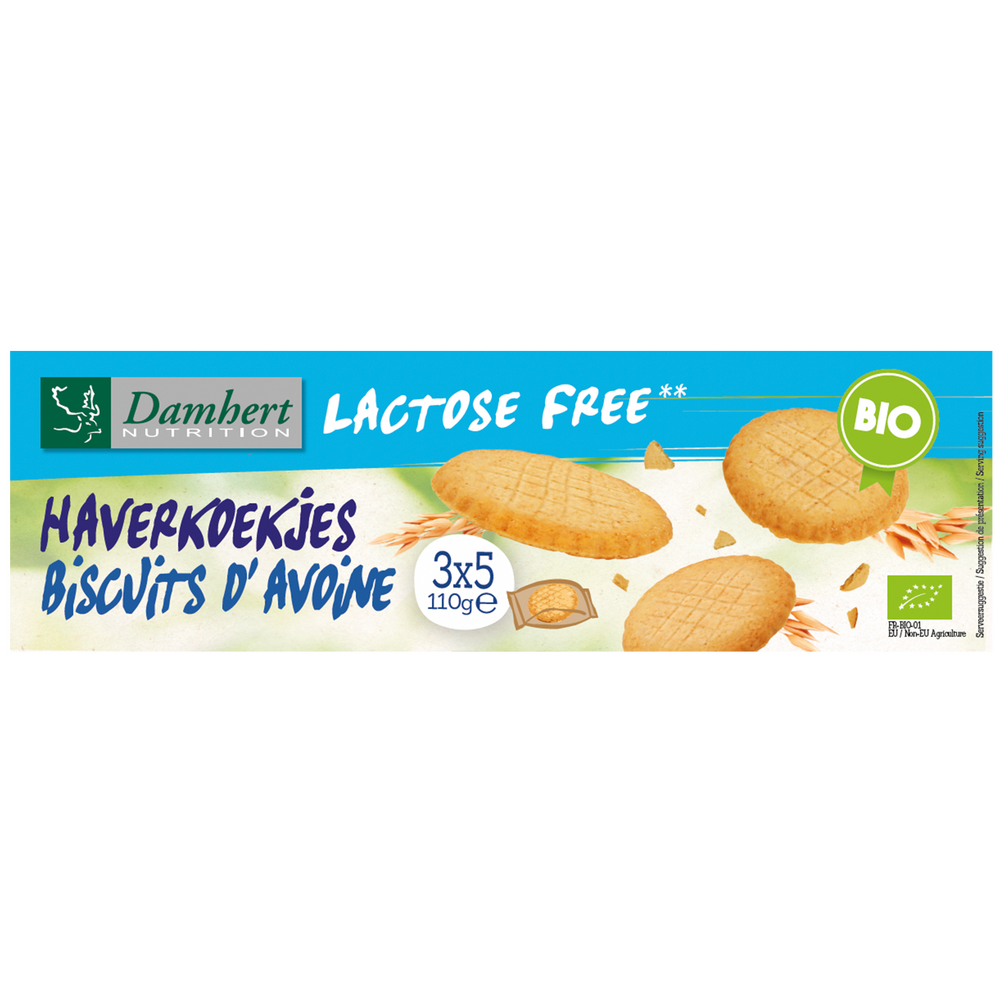 Damhert haverkoekjes biologisch