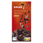 Plus chocoladevlokken puur