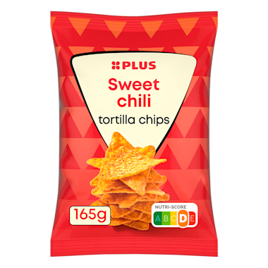 Plus tortillachips sweet chili