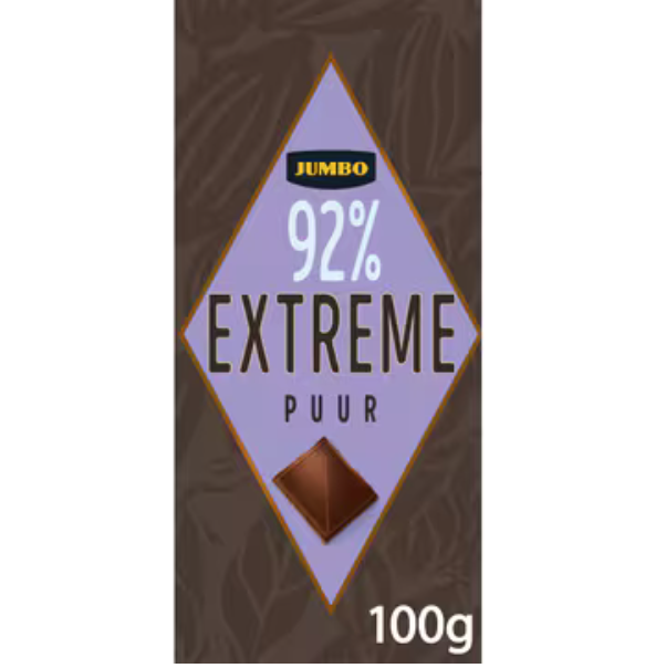 Jumbo chocoladereep extreme puur