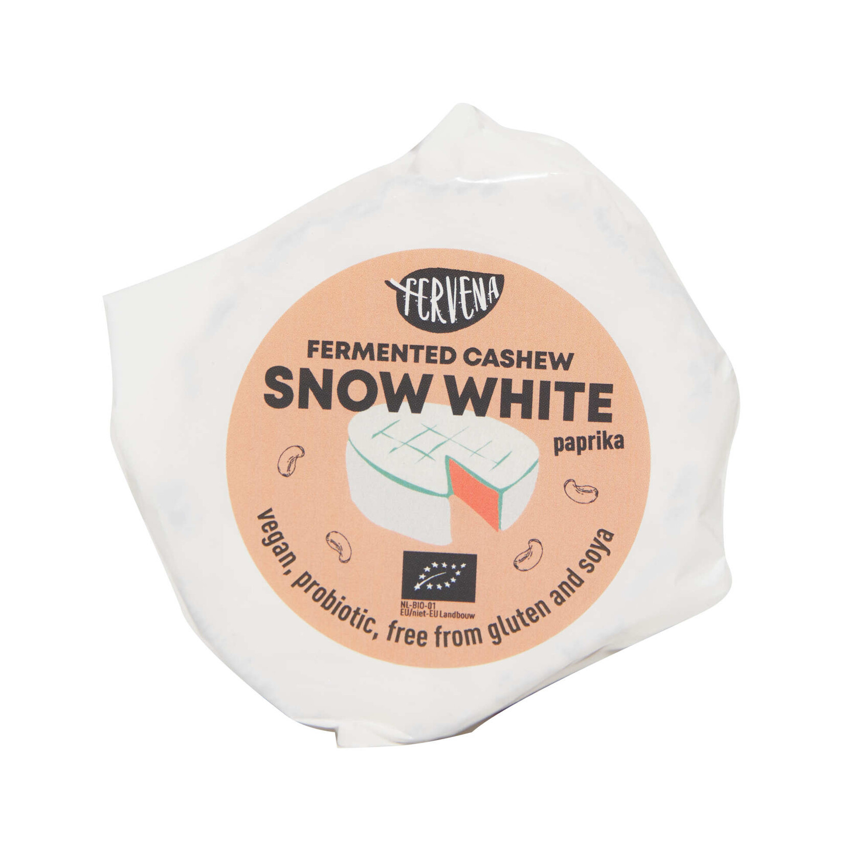 Fervena fermented cashew snow white paprika (brie)