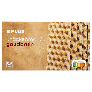 Plus knäckebröd goudbruin