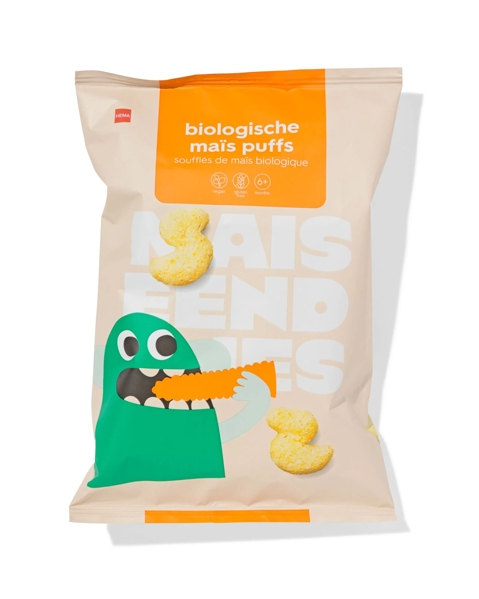 Hema biologische maïs eendjes puffs (6mnd+)