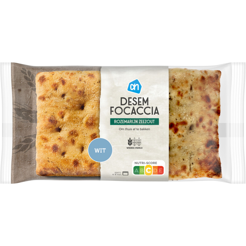 AH desem focaccia rozemarijn zeezout