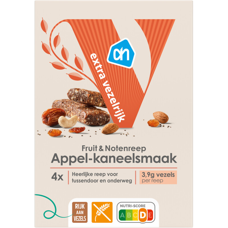 AH fruit & notenreep appel-kaneelsmaak