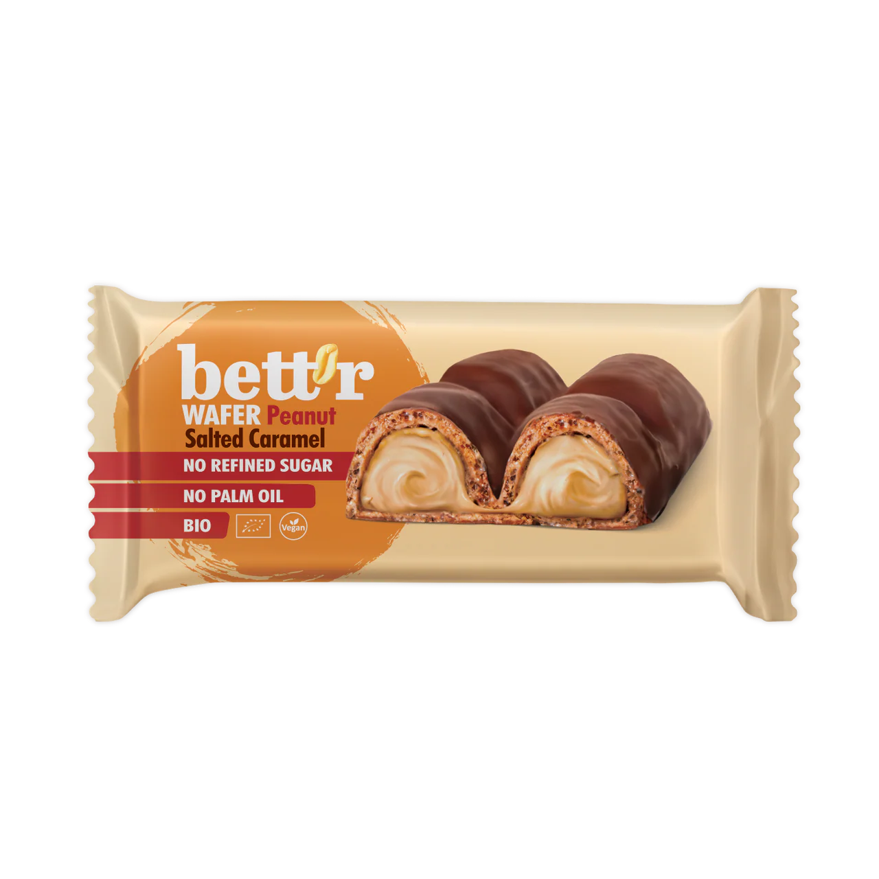 Bett'r wafel bar pinda salted caramel
