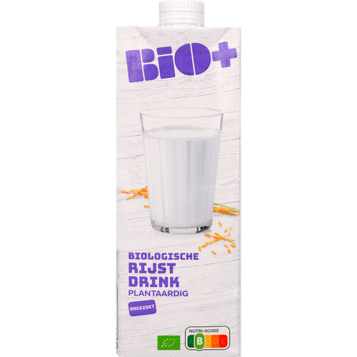 Bio+ biologische rijstdrink ongezoet