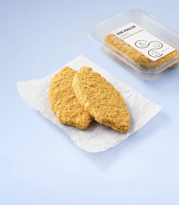 Van Koolen plantaardige kipschnitzel