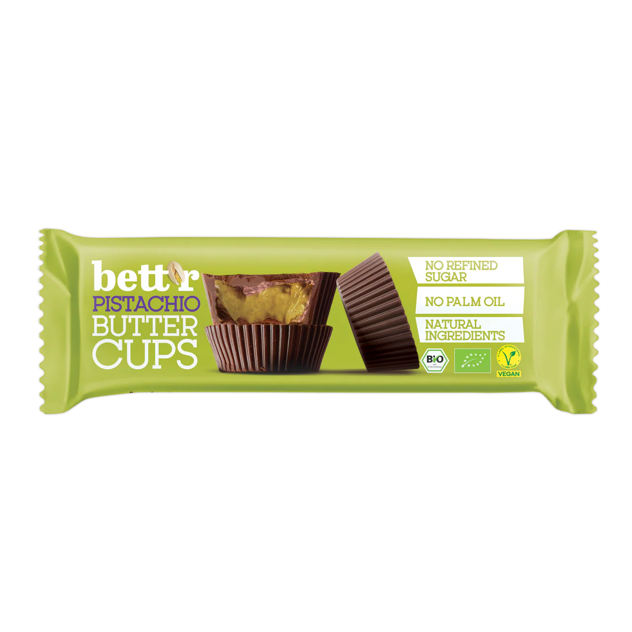 Bett'r pistache butter cups
