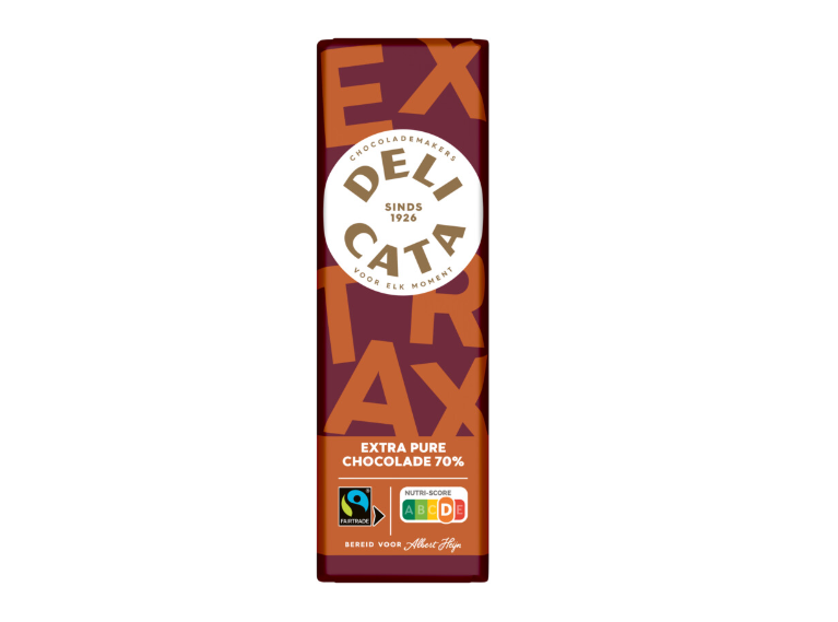 Delicata Reep extra pure chocolade 70%