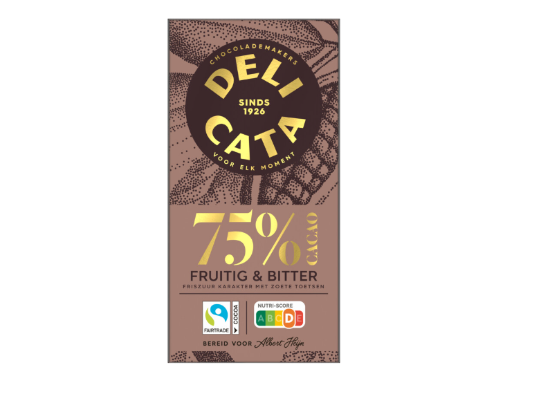 Delicata Reep puur 75% cacao