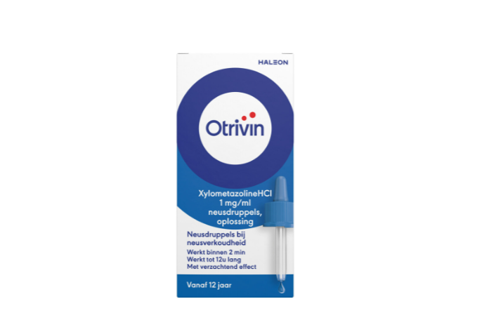 Otrivin XylometazolineHCI neusdruppels 1 mg/ml
