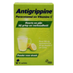 Antigrippine Paracetamol 500 mg/Vitamine C 50 mg sachets