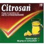 Citrosan paracetamol + Vitamine C Hete citroendrank 15 sachets