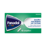 Panadol Junior Zetpillen 250 MG Paracetamol van 1 tot 6 jaar