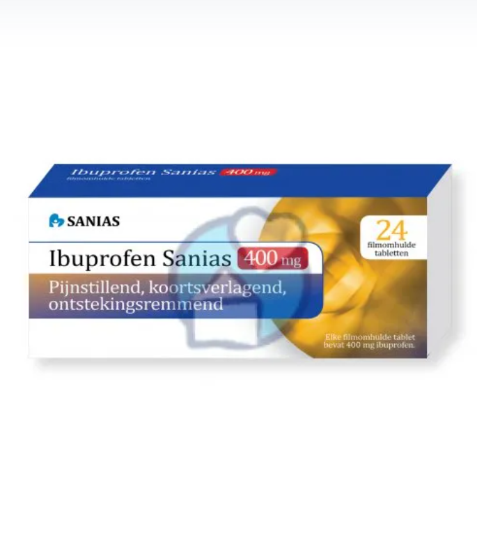 Sanias Ibuprofen Tablet Filmomhuld 400mg