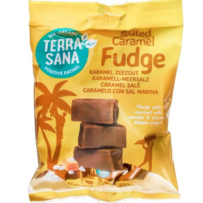 TerraSana karamel zeezout fudge
