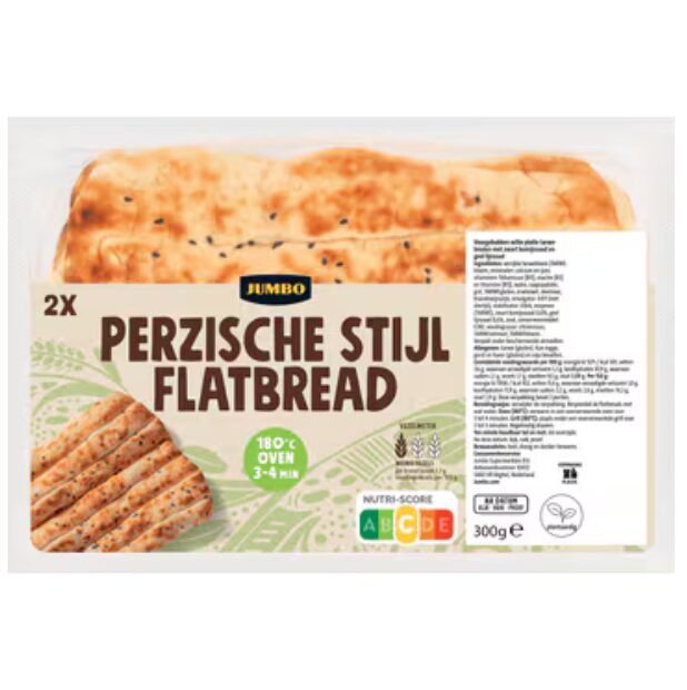 Jumbo flatbread perzische stijl