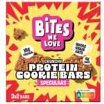 BitesWeLove crunchy protein cookie bars speculaas
