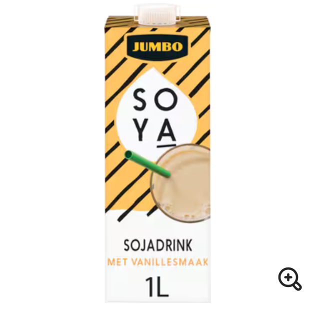 Jumbo sojadrink met vanillesmaak