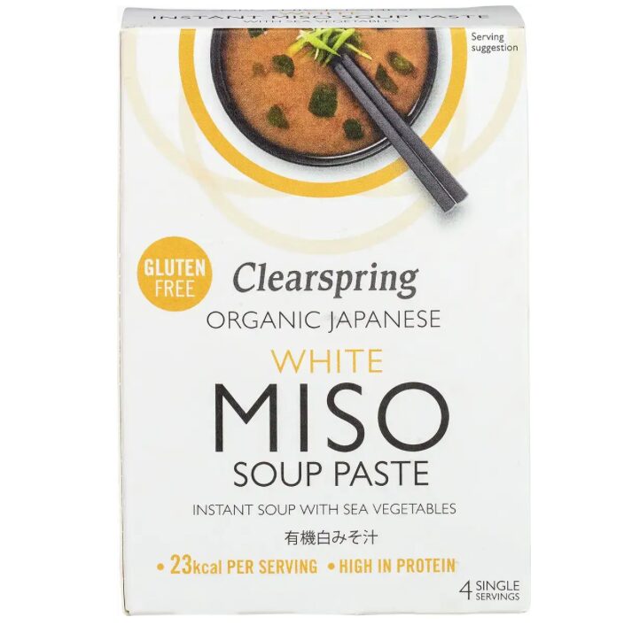 Clearspring instant witte miso-soeppasta met zeegroente